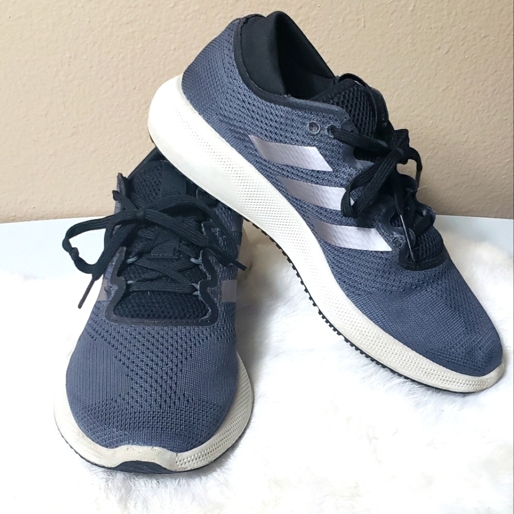 Adidas Edge Flex Bounce Gray Running Shoes/G28208-Size 7.5